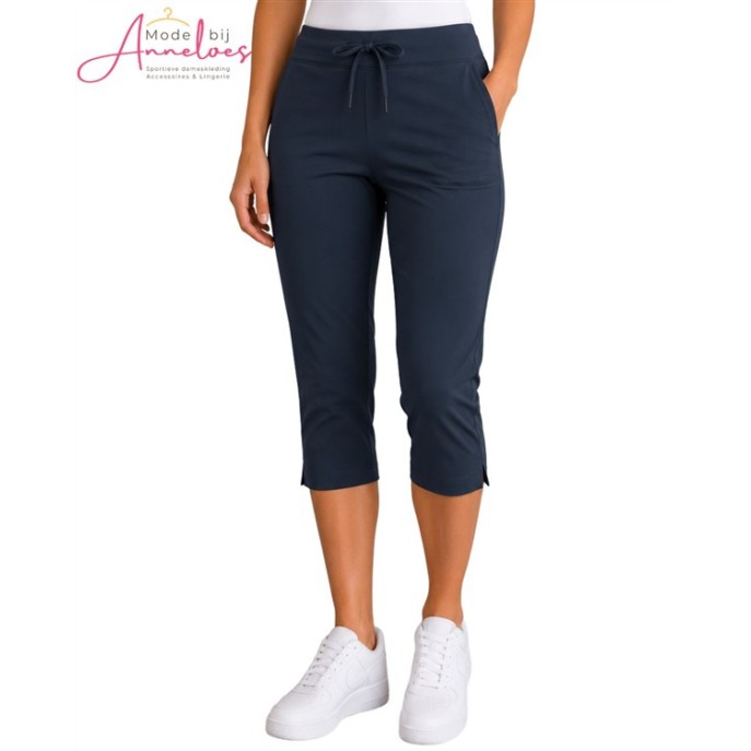 Enjoy Broek capri travel - Marine Enjoy Broek capri travel - Marine